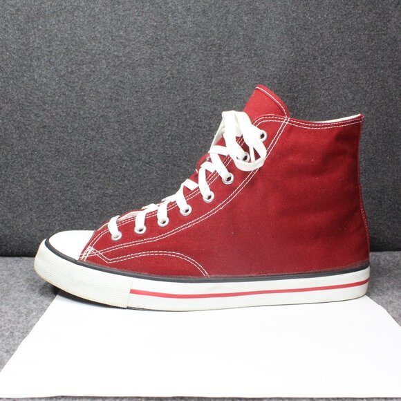 Gap Mens World Class High Top Sneakers, Royal Red Maroon Clay, Men's Size 11.5 - Picture 10 of 15